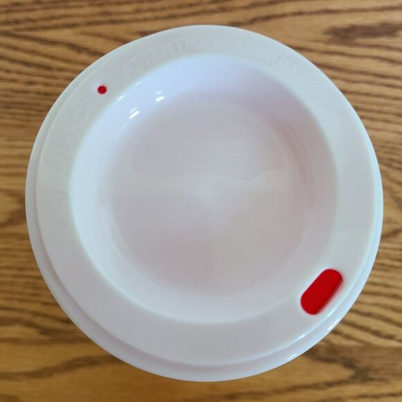 2013 Holiday Christmas Starbucks Red Plastic Collectible Reusable Cup Mug W/Lid - Picture 14 of 15